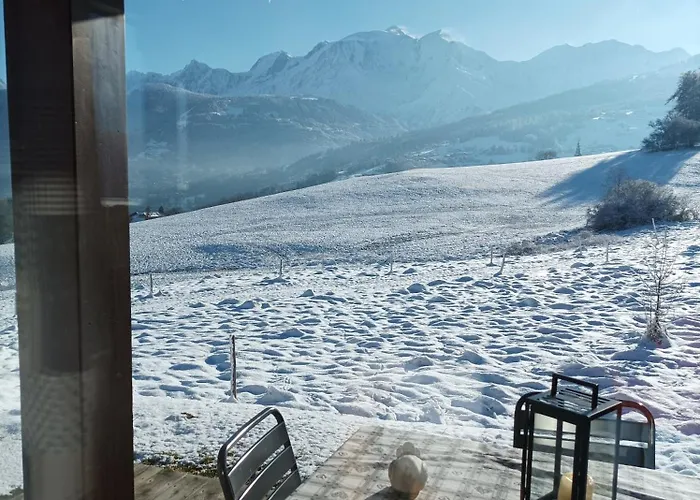 Rez De Chaussee Tres Calme Vue Mont-Blanc